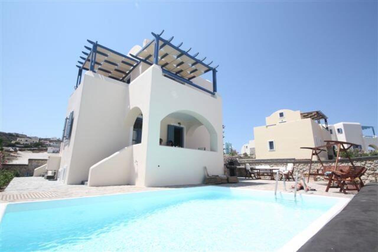 New Villa Apollon Akrotírion Buitenkant foto