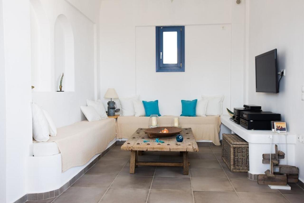 New Villa Apollon Akrotírion Buitenkant foto