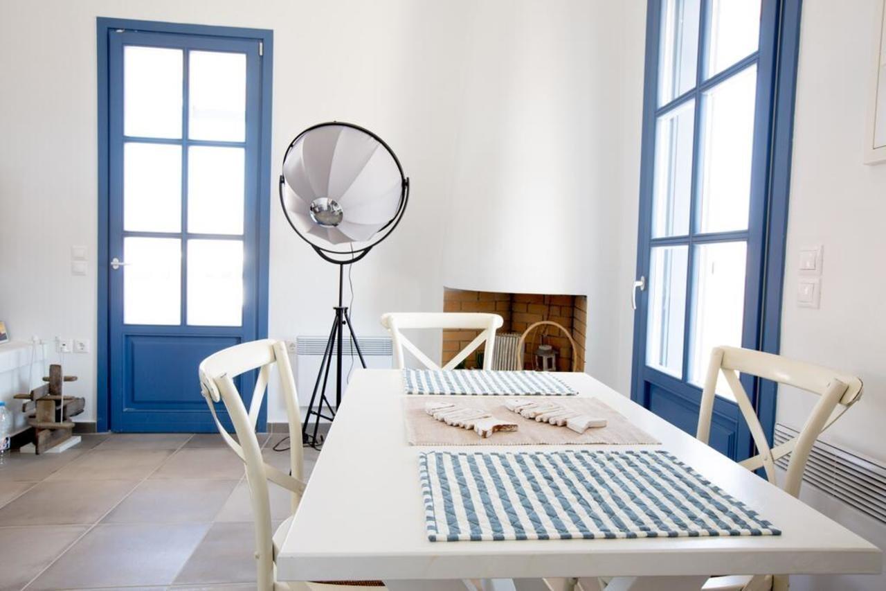 New Villa Apollon Akrotírion Buitenkant foto